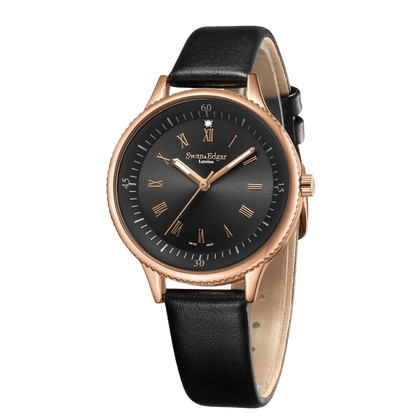 Ladies Oyster Diamond - Black