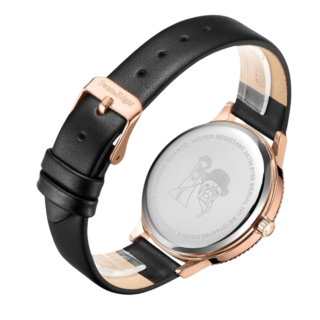 Ladies Oyster Diamond - Black