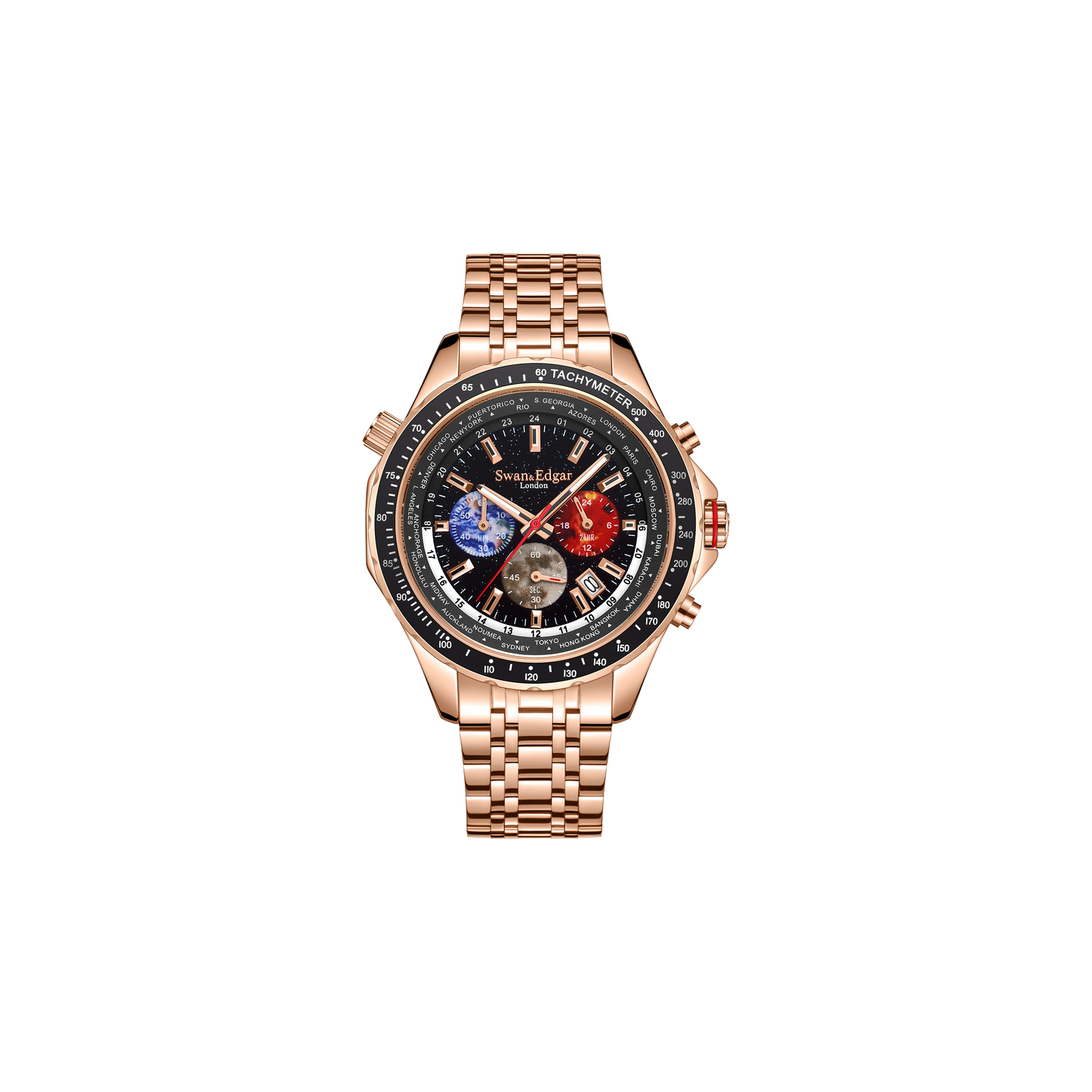 World Timer Mechanical Quartz