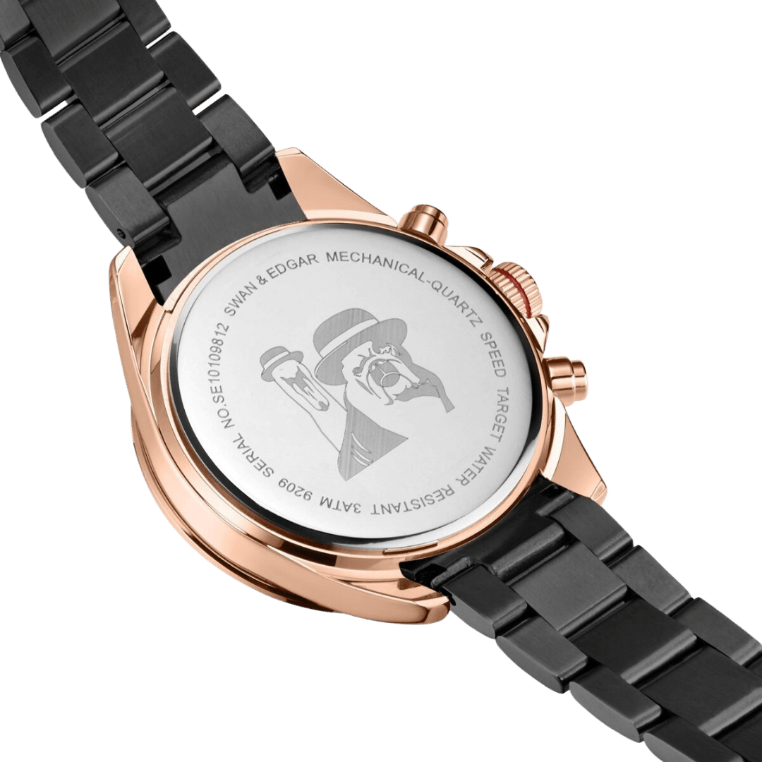 Speed Target Mechanical Quartz- Rose Black