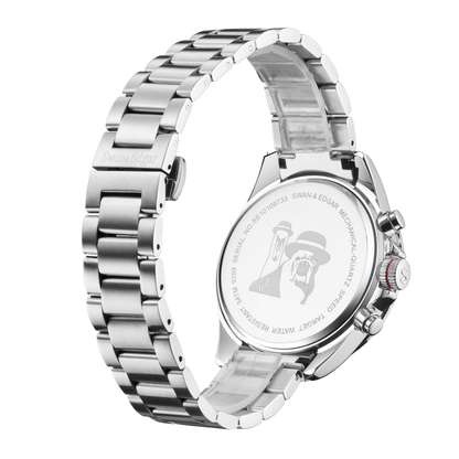 Speed Target Mechanical Quartz- Silver Blue