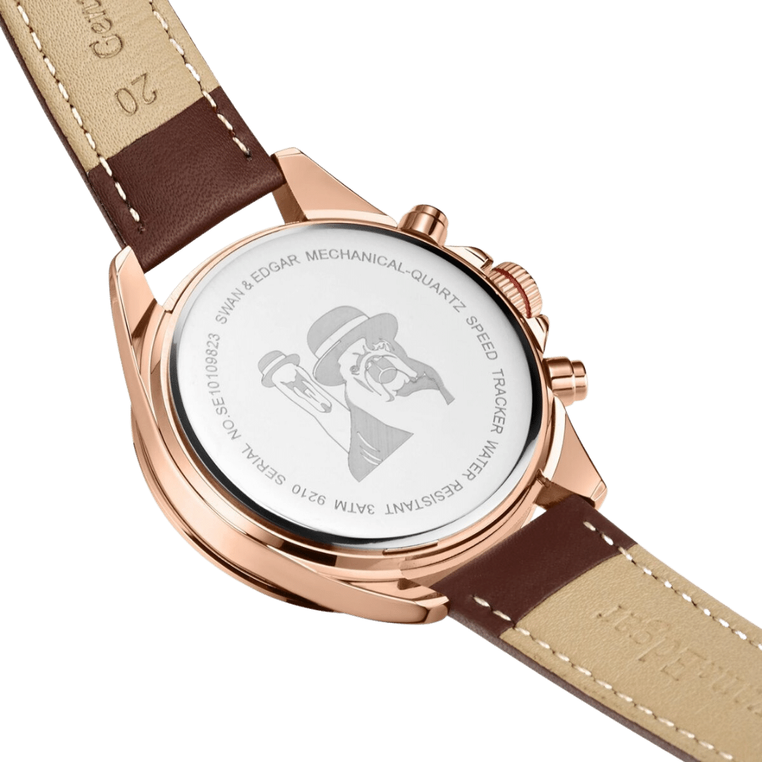 Speed Tracker Mechanical Quartz- Rose Brown