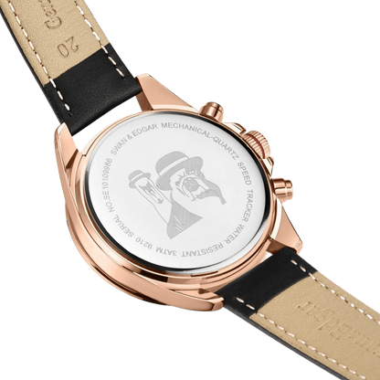 Speed Tracker Mechanical Quartz- Rose White