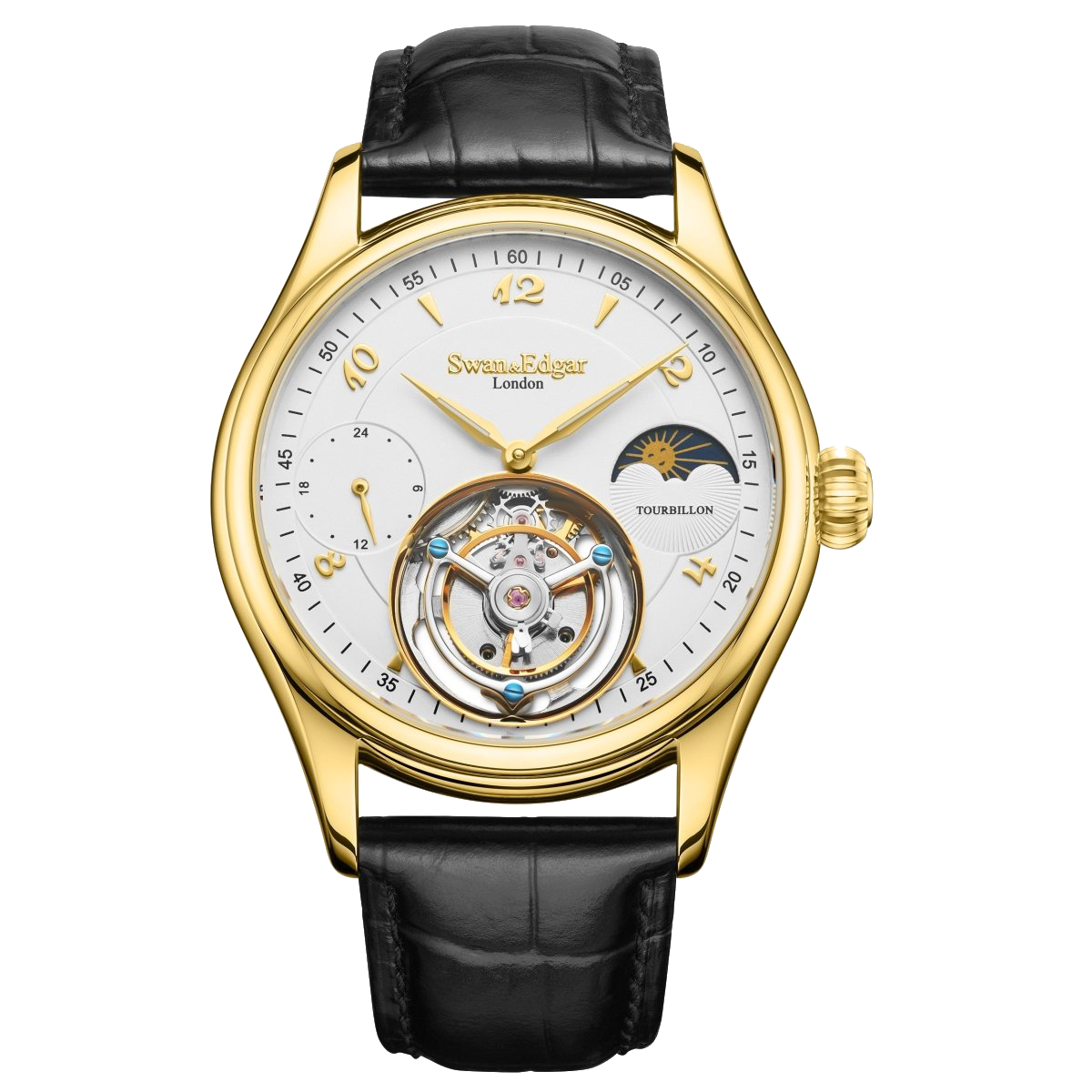 Whirlwind Tourbillon- Gold White