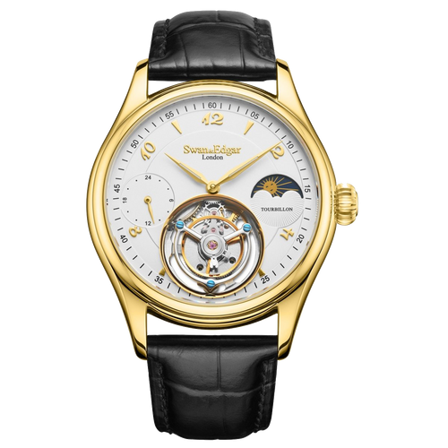 Whirlwind Tourbillon- Gold White