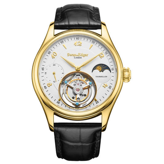 Whirlwind Tourbillon- Gold White