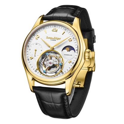 Whirlwind Tourbillon- Gold White